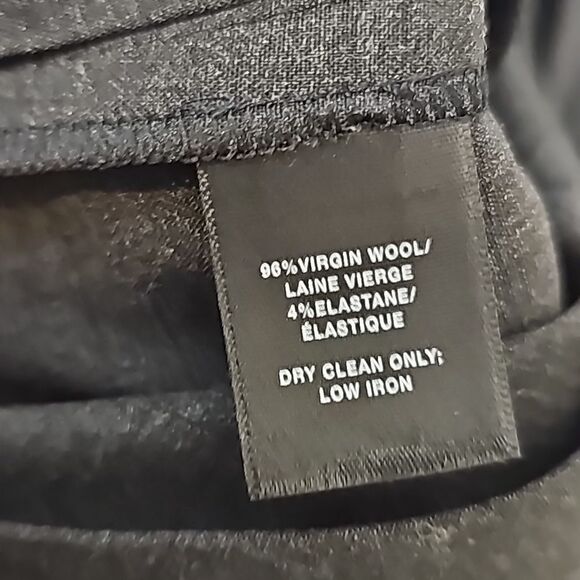 Lafayette 148 Irving stretch wool pants black size 4 - Picture 8 of 10